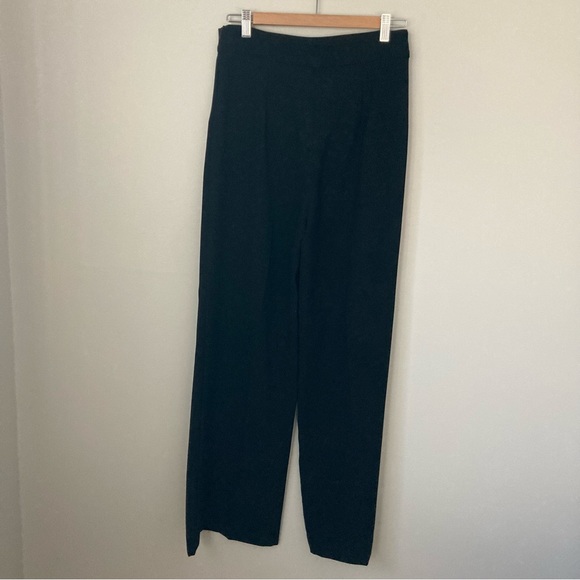 Zara Woman Black Flowy Pants - Picture 8 of 11
